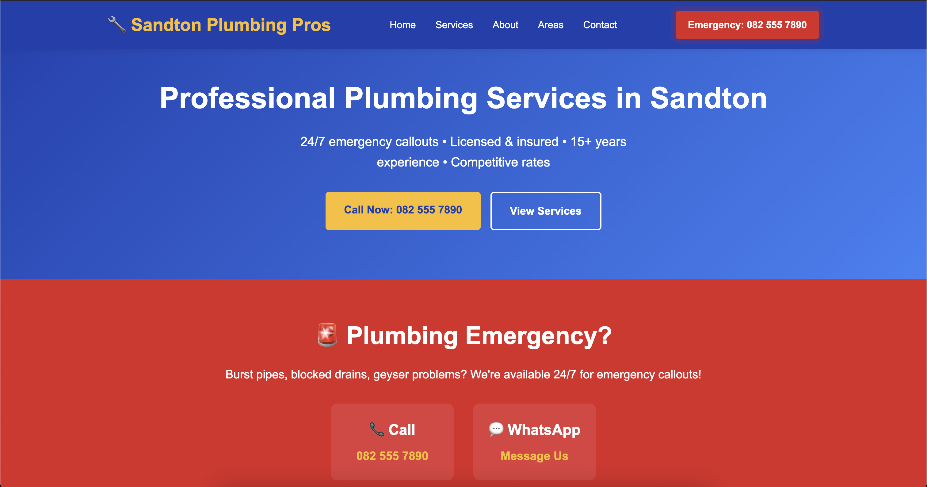 Sandton Plumbing Services